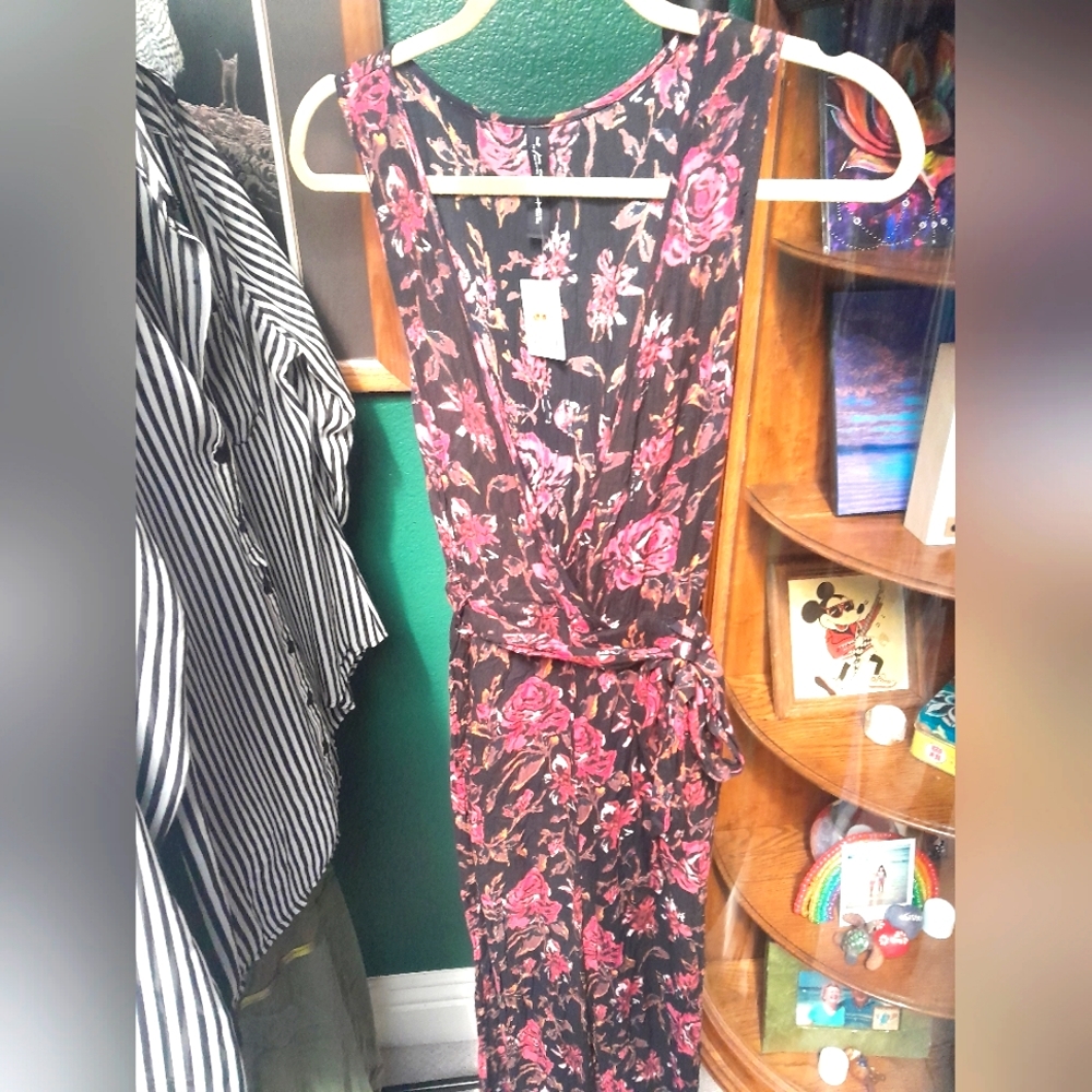 Urban Outfitters floral jumpsuit, size S